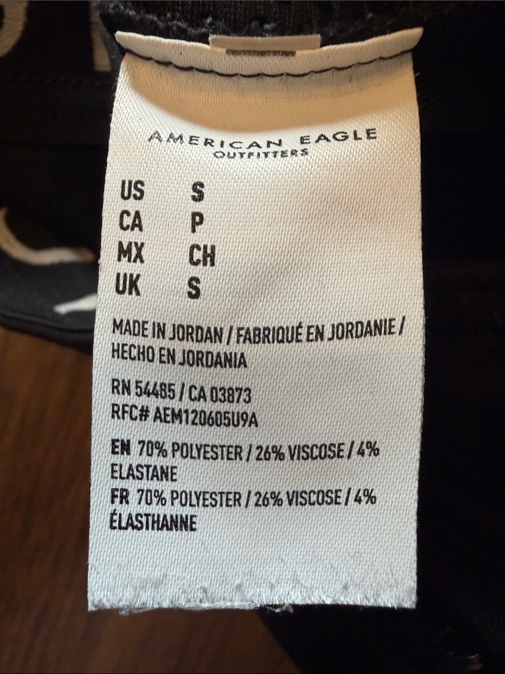 American Eagle Men's Small Black Joggers - Picture 7 of 10